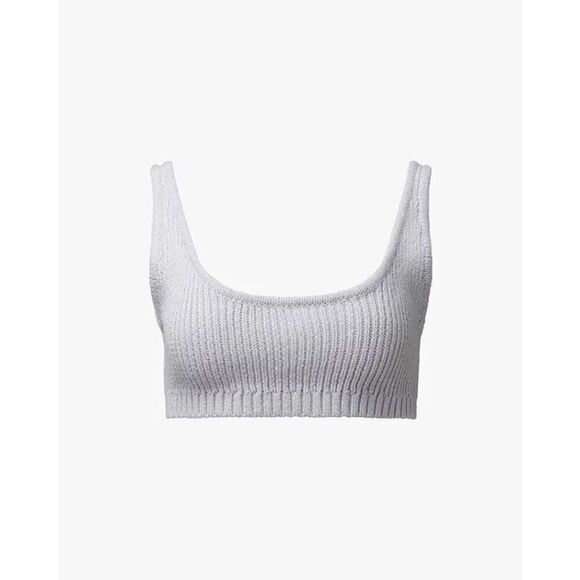 WeWoreWhat Scoop Pull On Bra Top in Light Grey SIZE XL $29 - Picture 4 of 5